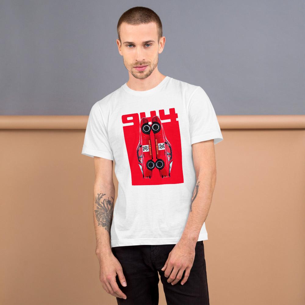 Porsche 944 Turbo Cup - White T-Shirt - Fueled.art