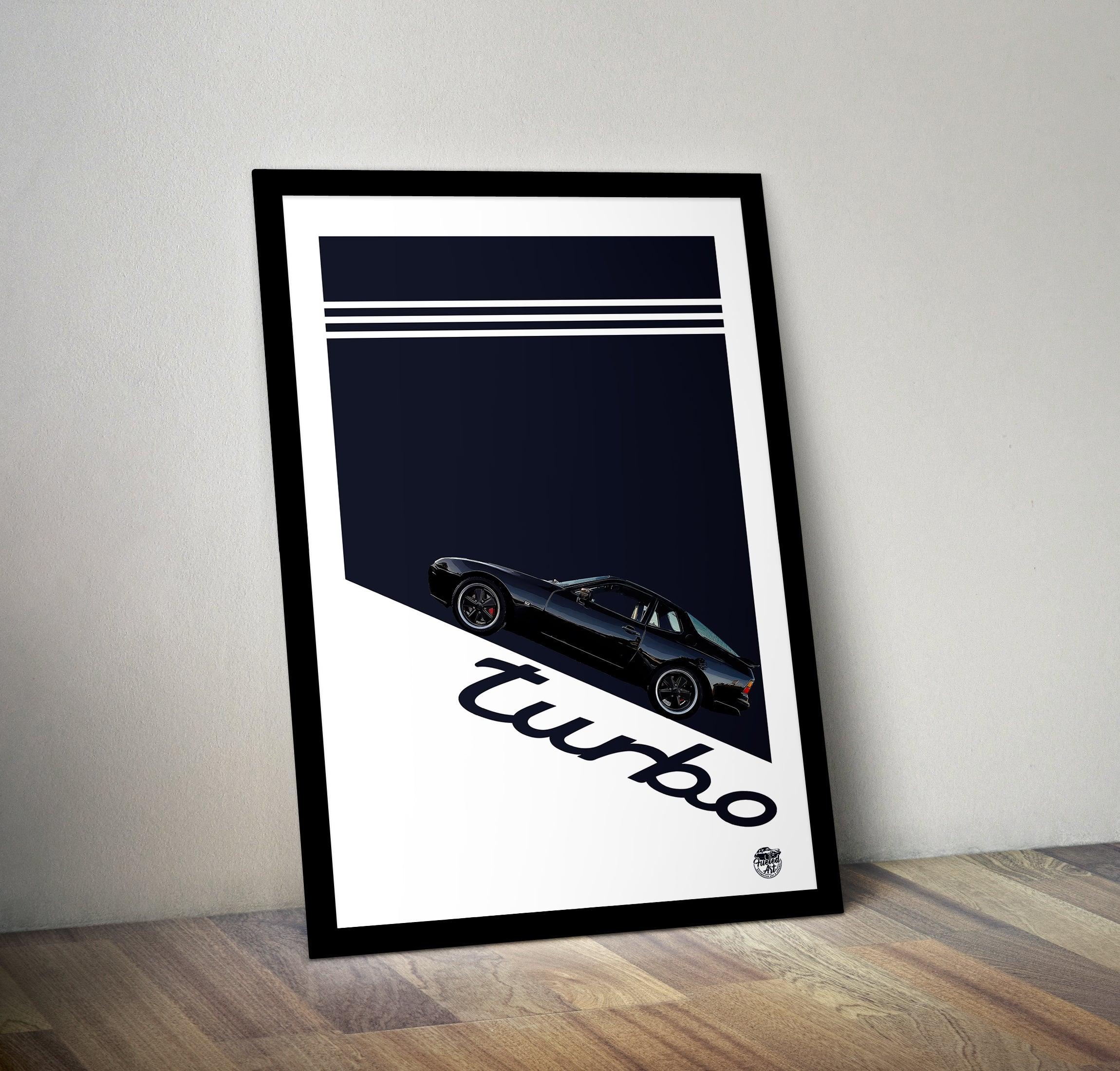 Porsche 944 Turbo Print - Fueled.art