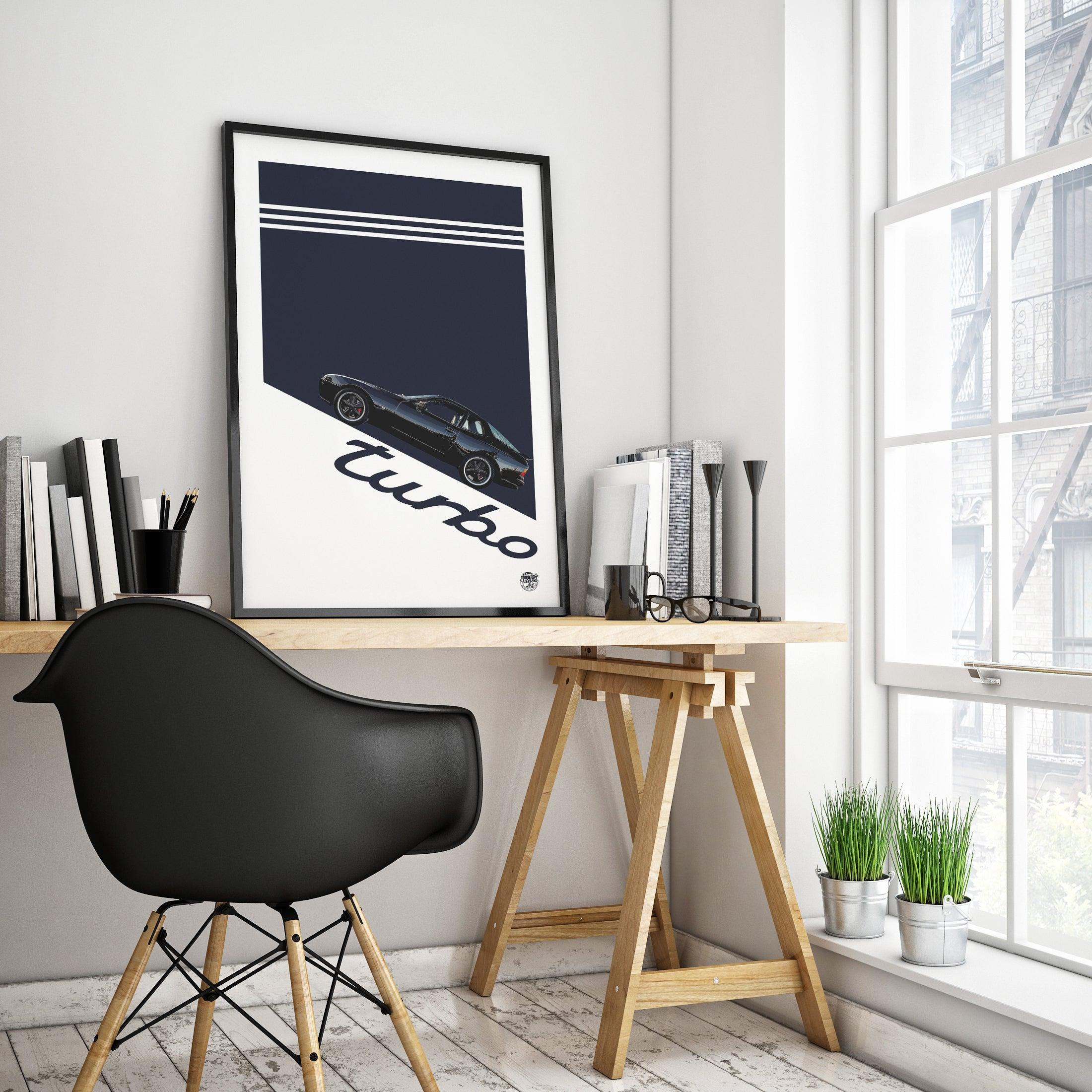 Porsche 944 Turbo Print - Fueled.art