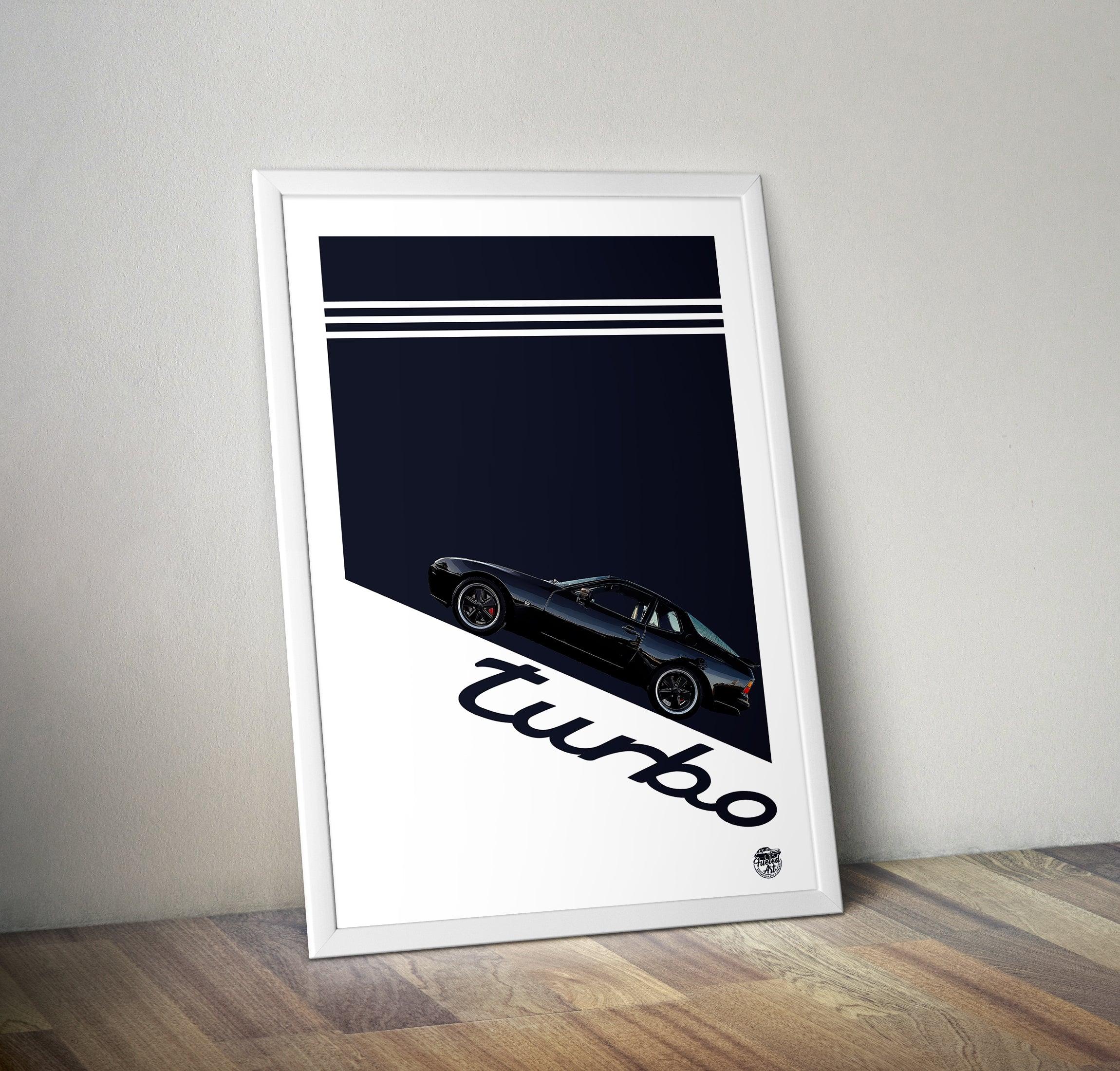 Porsche 944 Turbo Print - Fueled.art