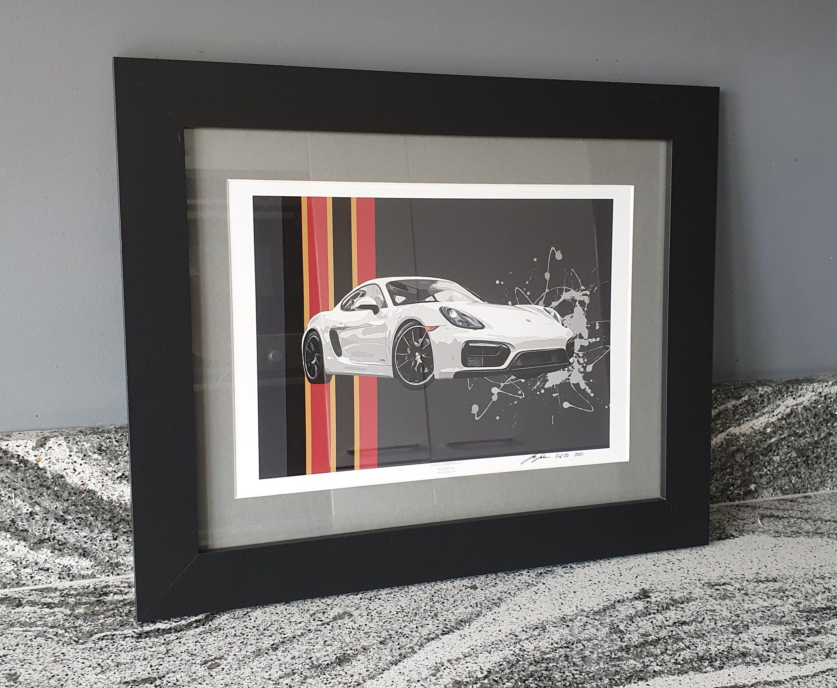 Porsche Cayman 981 GTS Print - Fueled.art