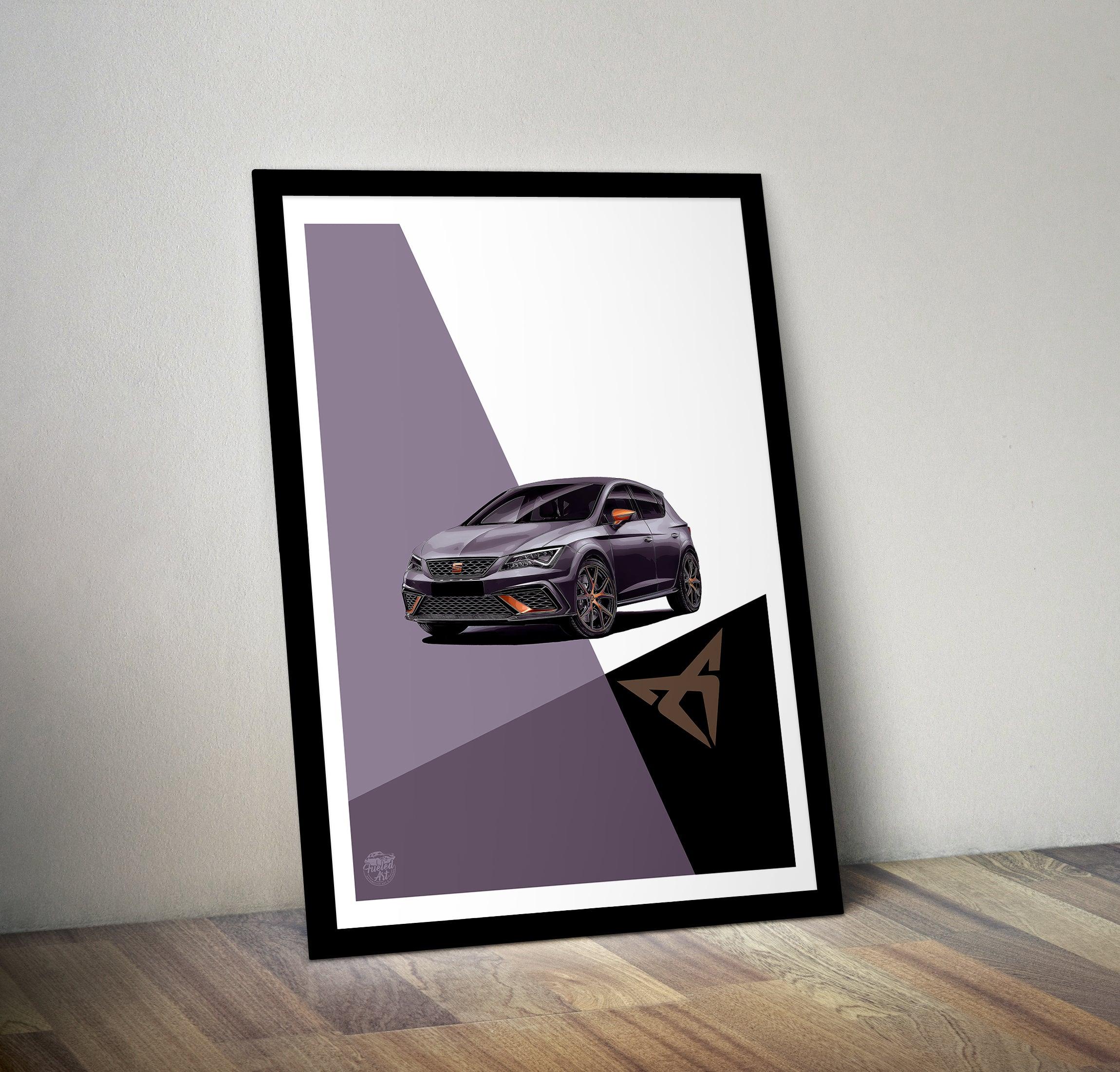 Seat Leon Cupra R Print - Fueled.art