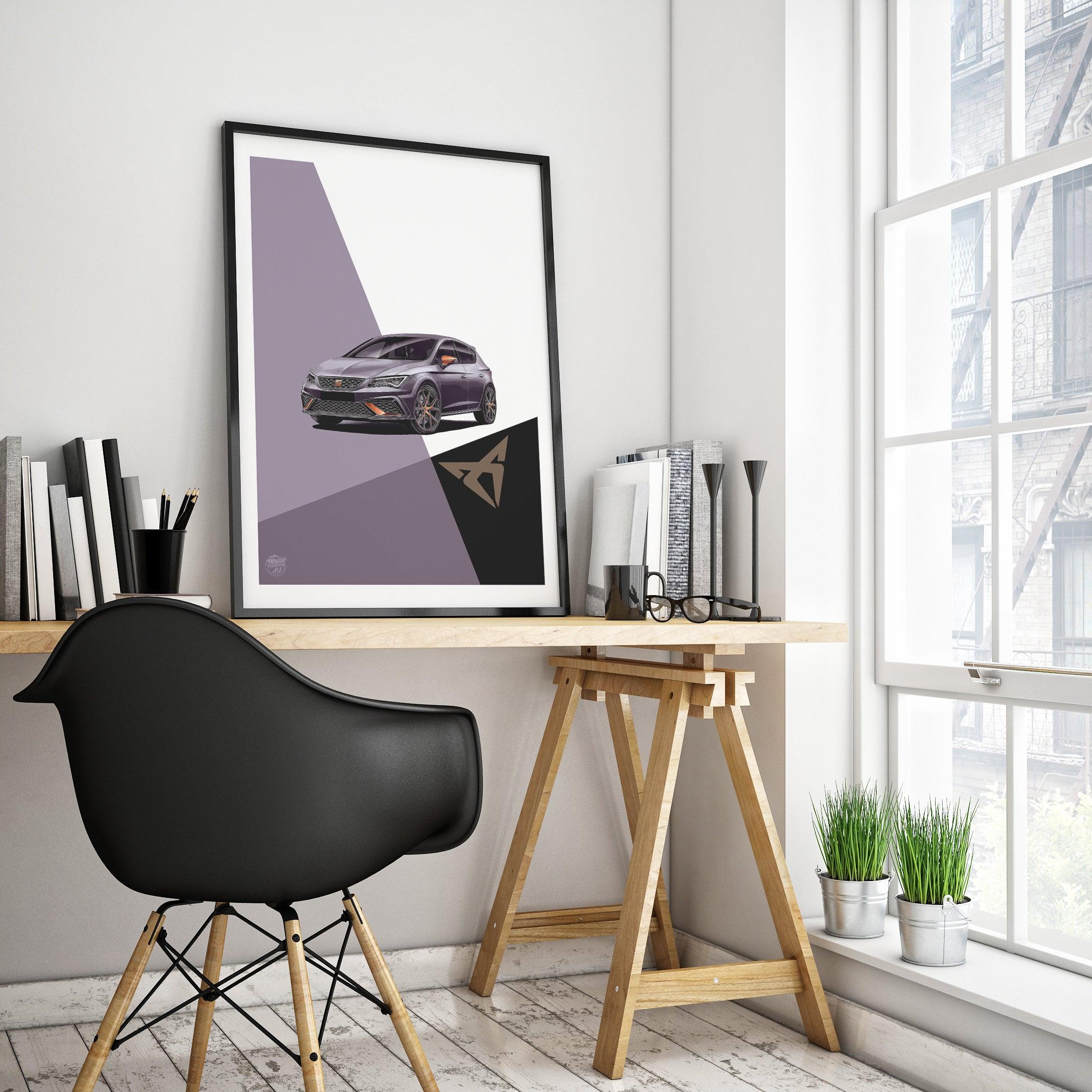 Seat Leon Cupra R Print - Fueled.art