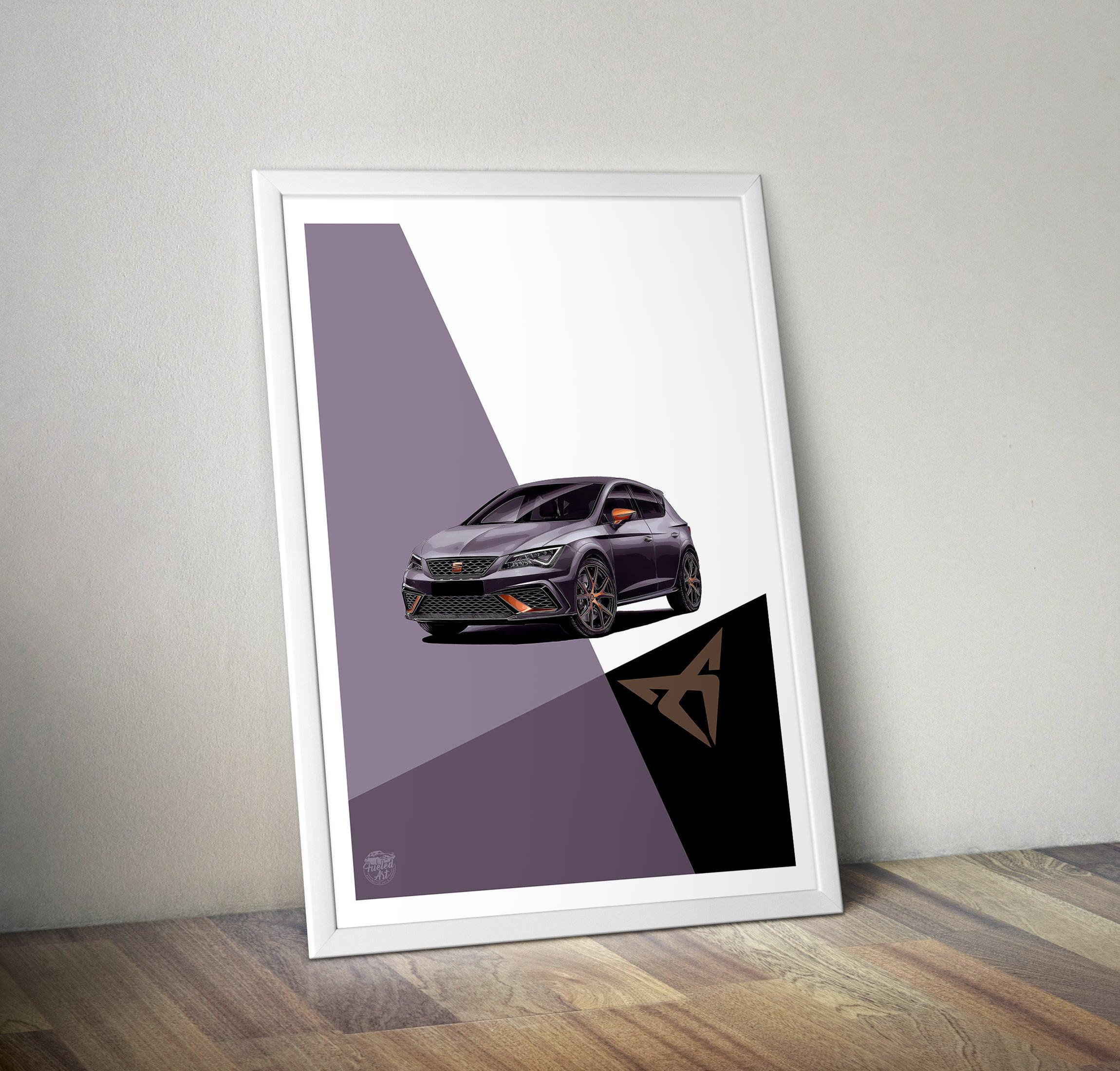 Seat Leon Cupra R Print - Fueled.art