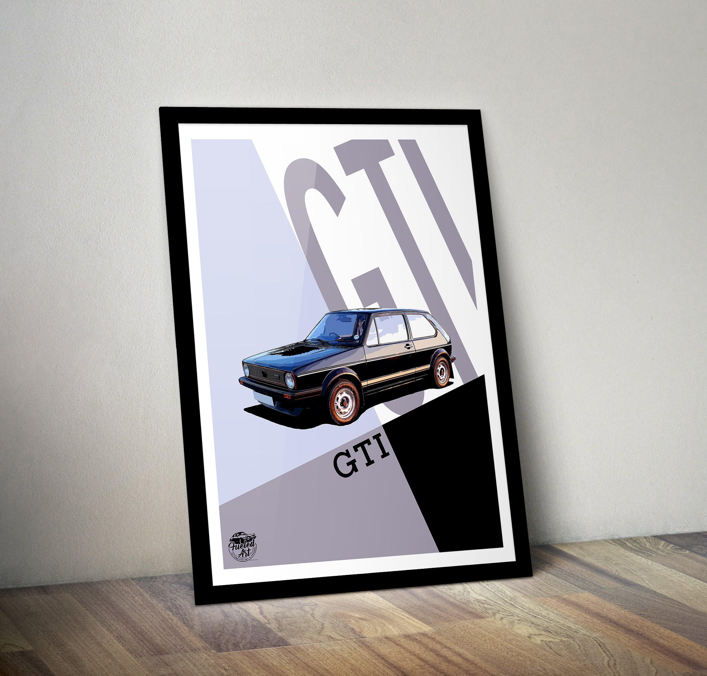 VW Golf GTI Mk1 Print - Fueled.art