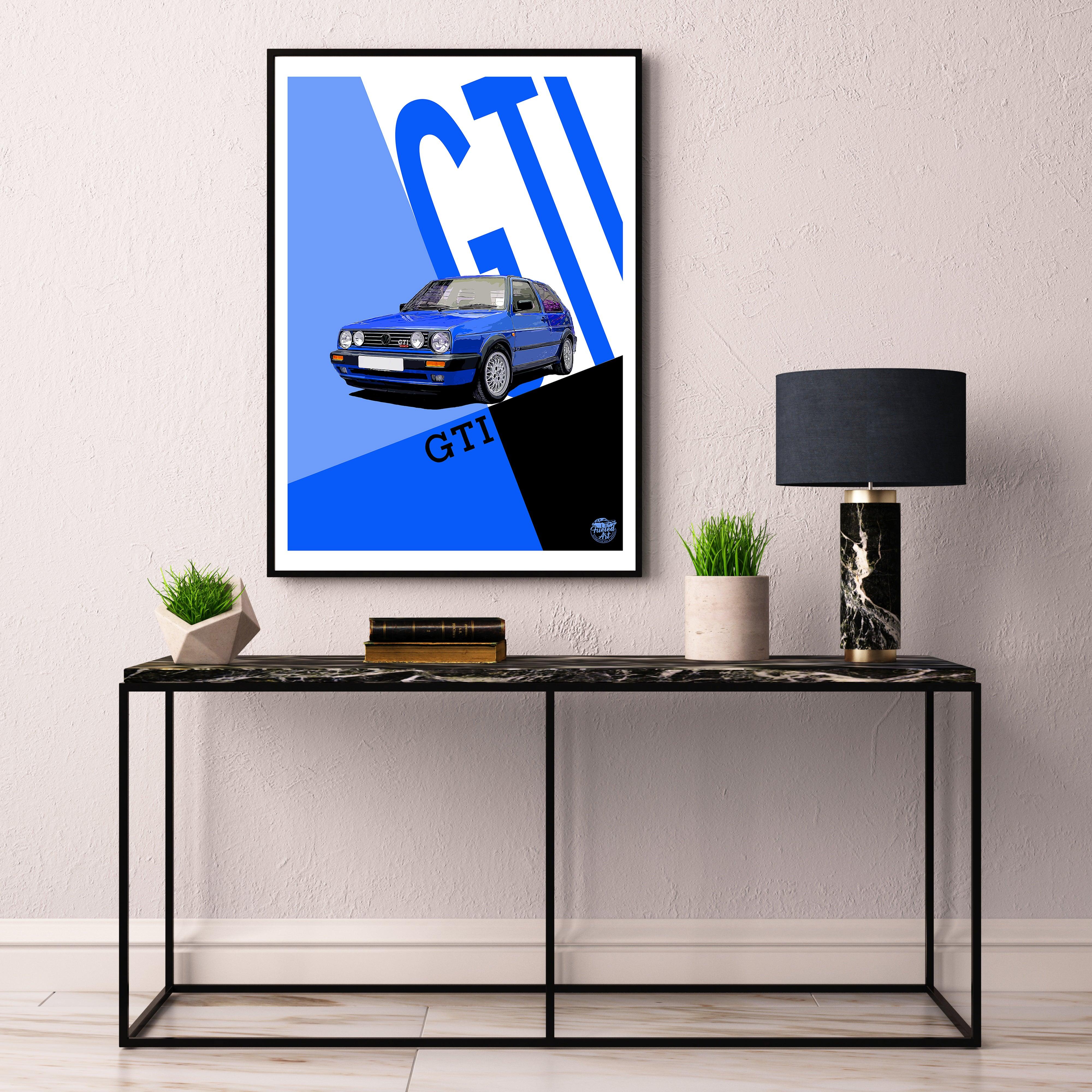 VW Golf GTI Mk2 Print - Fueled.art