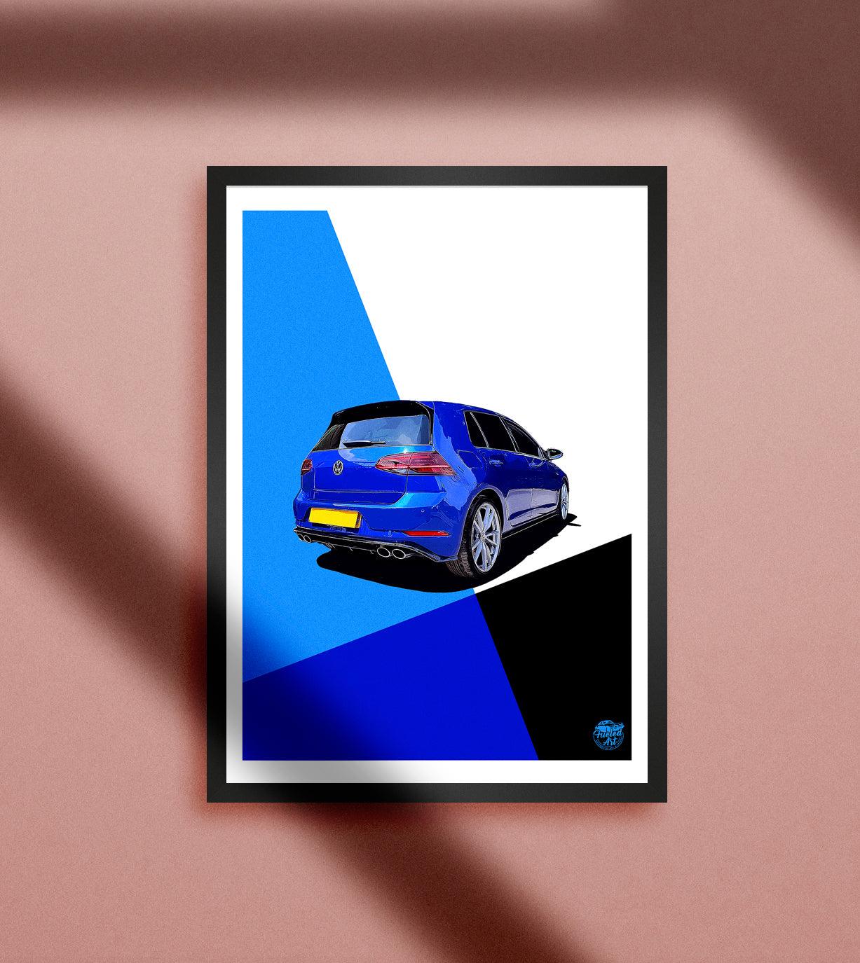 VW Golf R Mk7 Print - Fueled.art